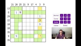 Sandwich Sudoku With A Twist [upl. by Bodkin]