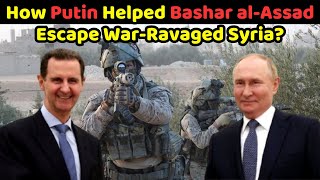 Bashar alAssads Secret Escape From Syria Putin Ordered Russian Intelligence Executed [upl. by Nonek]