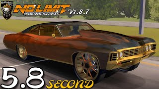 Fastest Donk Chevy Impala No Limit Drag 2 Tuning Full system tuning [upl. by Einahpehs]