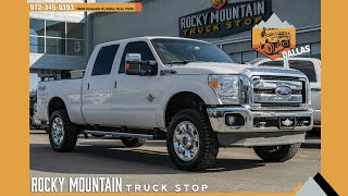 2013 Ford F250 Super Duty Lariat Ultimate FX4  Crew Cab  LOADED 4X4 DIESEL [upl. by Aicssej]