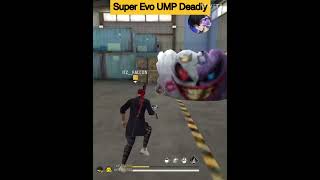 Super Evo UMP is Deadly😱💯🔥 freefire nonstopff raistarlive garenafreefire [upl. by Lydnek]