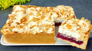 Mit diesem Kuchen werden Sie alle Arten von Kuchen vergessen Einfaches und leckeres Rezept [upl. by Adihahs]