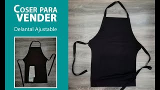 Coser para Vender │Delantal Ajustable [upl. by Lellih]