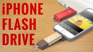 iKlips Duo iPhone Flash Drive from Adam Elements [upl. by Lasorella634]