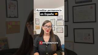 Acreditar el empadronamiento en España 🇪🇸 empadronamiento empadronamientosindomiciliofijo [upl. by Ahsilla]