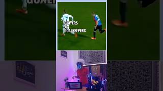 players vs goalkeepers 💪 shorts football skills part 338 [upl. by Easter423]