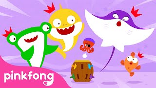 Take Turns One by One  Baby Sharks Day at School  Pinkfong Official [upl. by Enelyar]