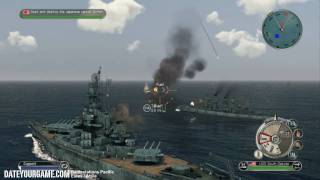 Battlestations Pacific US Walkthrough 3 Battle of Santa Cruz Gameplay [upl. by Kenna]