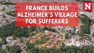 France Builds 28m Alzheimers Village For Dementia Sufferers [upl. by Cissiee]