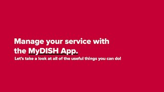 Manage Your DISH Service with the MyDISH App [upl. by Luckin]