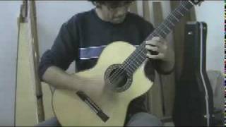 Gustavo Arias quot1A Maestroquot Classical Guitar  Nomex Double Top  Sound Sample 2 [upl. by Ezalb]