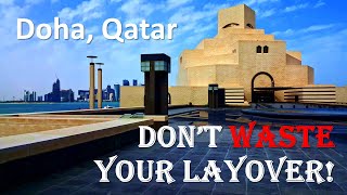 How to spend your FREE Qatar Airways stopover DOHA QATAR  prices transportation amp travel tips [upl. by Moyra]