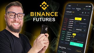 Como OPERAR na BINANCE pelo celular App Binance Futures 📲 Tutorial Completo 2024 [upl. by Barstow379]