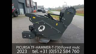 PICURSA TFHAMMERT730 Forest mulcher [upl. by Nimaj743]