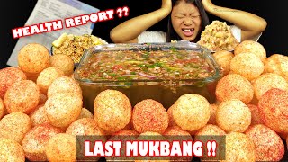 My Health Update  Eating Extremely Spicy Panipuri  Golgappa With WaiWai Chatpate  Nepali Mukbang [upl. by Haodnanehs]