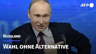 Russland Eine Wahl ohne Alternative  AFP [upl. by Einned548]