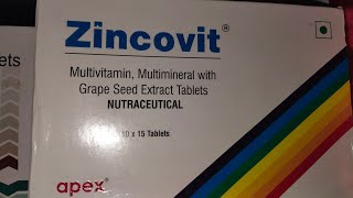 Zincovit tablet ke fayde in hindi 💊  zincovit tablet मोटे होने का दवा [upl. by Eilla]