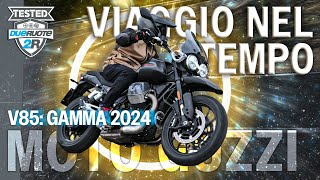 Moto Guzzi V85 gamma 2024 la prova [upl. by Nickola291]