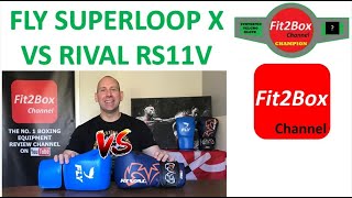 FLY SUPERLOOP X VS RIVAL RS11V SYNTHETIC LEATHER VELCRO TITLE MATCH [upl. by Lrigybab953]