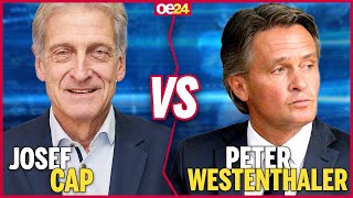 FELLNER LIVE Josef Cap vs Peter Westenthaler [upl. by Godden]