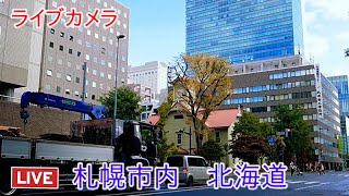 ライブカメラ 札幌市内 北海道 Live camera Sapporo city Hokkaido [upl. by Kit148]