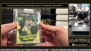 The Sports Card Almanac  High End Multi Sport Volume 16  Case Break 4 [upl. by Cohlier]