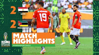 HIGHLIGHTS  Egypt vs Mozambique  ملخص مباراة مصر وموزمبيق 22 TotalEnergiesAFCON2023 [upl. by Eiddet]