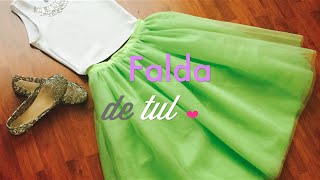 Como Hacer la Falda de TUL más Bonita [upl. by Lovering]