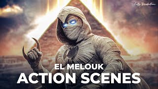 MoonKnight El Melouk Action Scenes Music Videos  احمد سعد وعنبة و دبل زوكش  الملوك [upl. by Faxan]