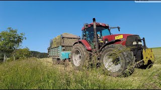 Heuernte 🇨🇭 vom mähen bis auf den Heustock bei Lohnunternehmer Burri [upl. by Leesen]