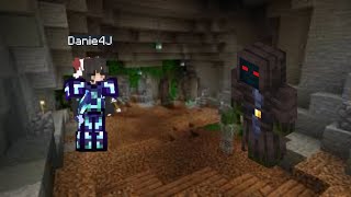 Getting Wolf Slayer 7 BUT Black guy on screen  CraftersMC Skyblock [upl. by Sosthina363]