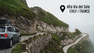 Alta Via del Sale  BMW X3 Offroad  Overland 4x4 [upl. by Tillford566]