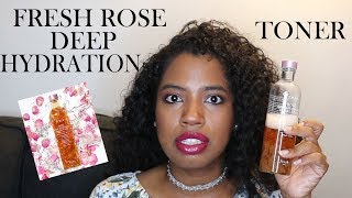 Fresh  Rose Deep Hydration Facial Toner [upl. by Gilli]