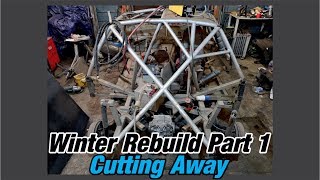 Saloon Stockcar Winter Rebuild  Part 1 [upl. by Renwick817]