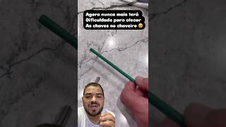 Melhor jeito para colocar chaves no chaveiro na prática hack dicas truques curiosidades [upl. by Elephus471]