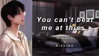 Forced to spend the Night with your School Rival M4F Kisses Confession Boyfriend ASMR Roleplay [upl. by Ahsienaj]