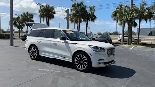 2023 LINCOLN Aviator Black Label Grand Touring Clearwater Tampa St Petersburg Palm Harbor Largo [upl. by Aleuqahs]