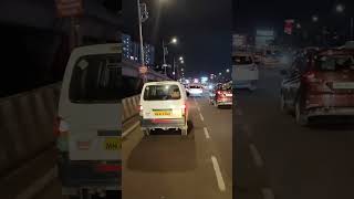 Mumbai highway why roadMumbaihighwaywhy roayoutubeshorts train automobile indianstates viral [upl. by Nor]