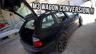 Building a BMW E46 M3 Touring Wagon [upl. by Alfi]