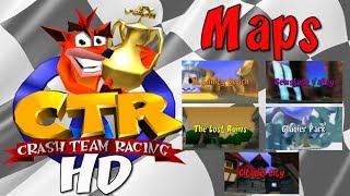 CTR HD Soundtrack  Maps Conglomerate [upl. by Holtz892]