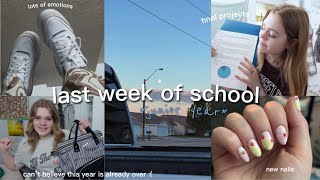 Last Week Of School Vlog JUNIOR YEAR  I yap a lot [upl. by Bradeord866]