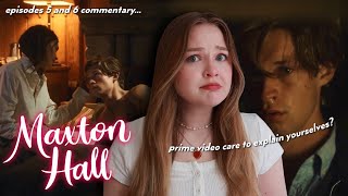 WHAT THE F…FINALE IS THIS ☕️ Maxton Hall episodes 5 amp 6 reaction amp commentary [upl. by Yrokcaz]