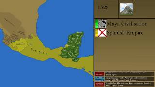 The History of Mesoamerica Every Year [upl. by Allehcim434]