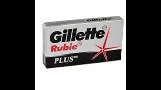 Gillette Rubie Blades Review [upl. by Leontina]