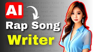 AI Rap Song Lyrics Generator For FREE  Lyrics Writer [upl. by Terrye]