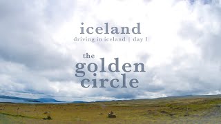 ICELAND  Driving in Iceland  Day 1  The Golden Circle 2K [upl. by Anhcar]