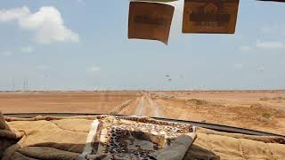 Approaching Zeila Somaliland in a big truck 032019 [upl. by Lama]