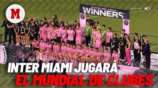 Infantino anuncia que el Inter Miami jugará el Mundial de Clubes tras otra fiesta de MessiI MARCA [upl. by Damalus]