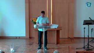 Predigt vom 18082024 zu Lukas 13 1017 in der BaptistenGemeinde Frankfurt Oder [upl. by Eserrehs234]