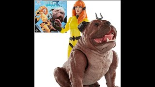 Inhumans Marvel Legends Series Crystal and Lockjaw Deluxe 6Inch Action Figures [upl. by Akinar]